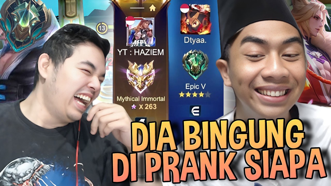 NGESMURF DI VIP HAZIEM GLOBAL LANCELOTT SOFT SPOKEN !! PICK ALUCARD MALAH DIKIRA YOUTUBER VAMPIRE ?!