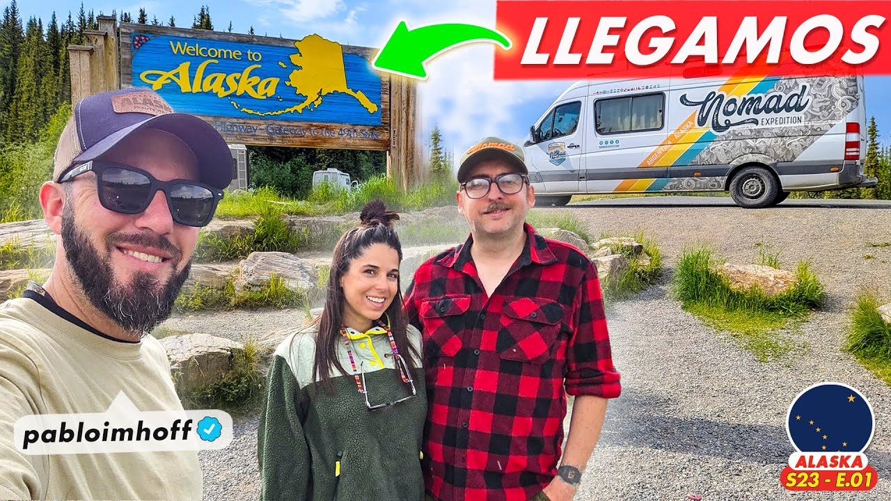 🥹 LLEGAMOS A ALASKA CONDUCIENDO DESDE ARGENTINA 🚐 ft PABLO IMHOFF 🎉