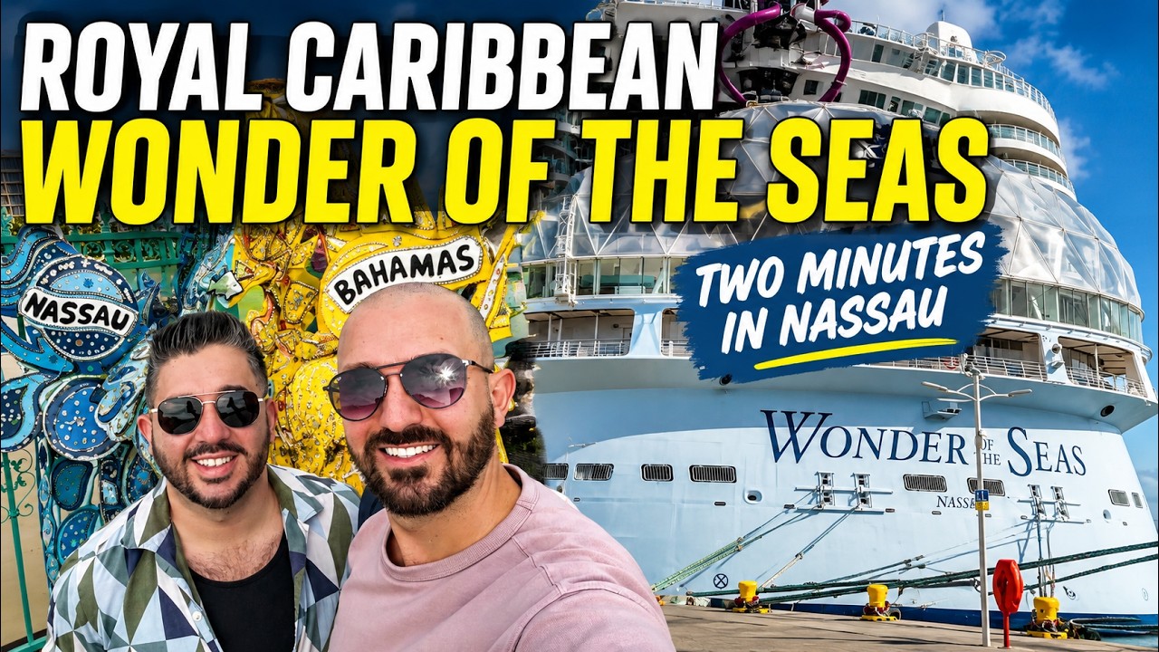 Лайнер Royal Caribbean Wonder of the Seas | Краткий визит в Нассау