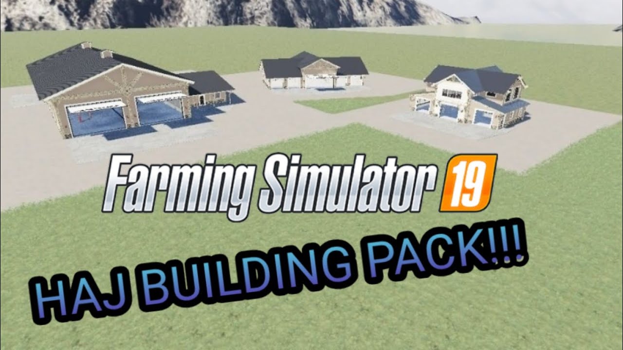 FS19 MODS **(PC ONLY)** | HAJ Buildings Pack...