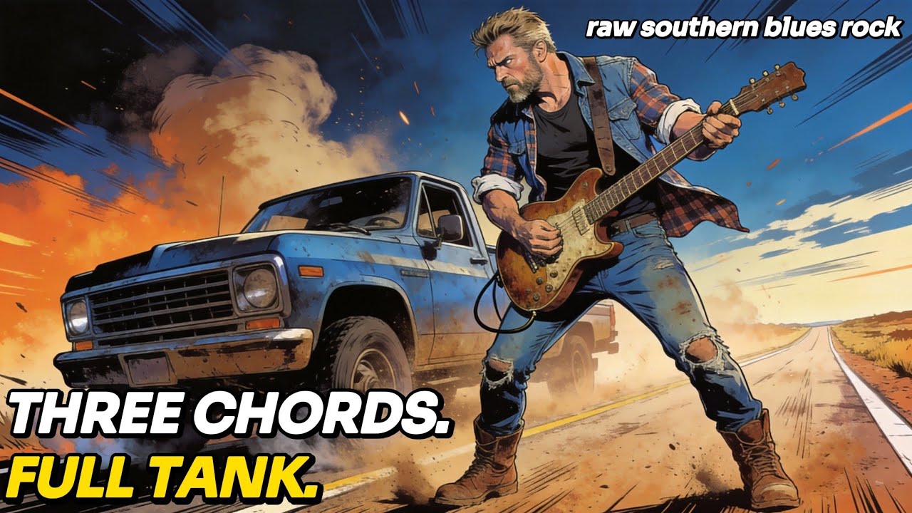 Three Chords & a Full Tank | Raw Southern Blues Rock Road Anthem