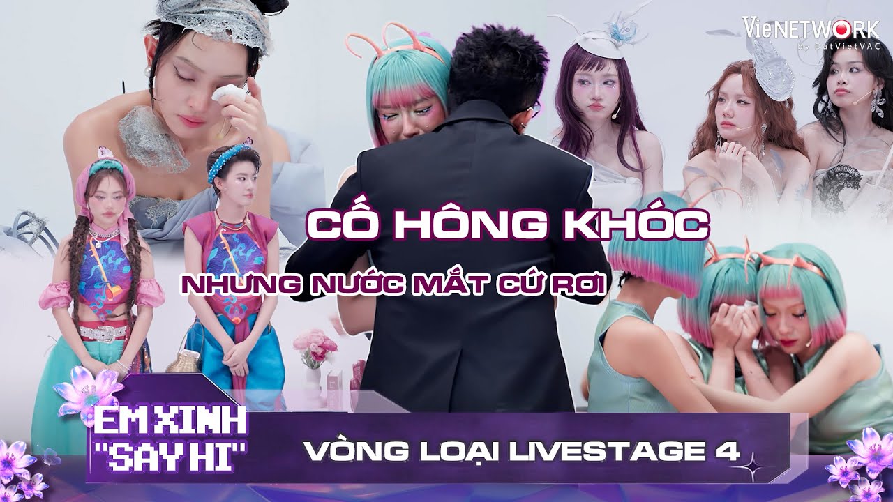 VÒNG LOẠI LIVESTAGE 4: Phương Mỹ Chi lần đầu bị vào top nguy hiểm, Bích Phương khóc cạn nước mắt