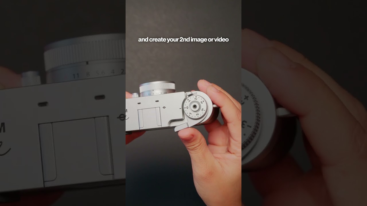 How to create a 2-in-1 with FUJIFILM X half  📷 @MiaMoran