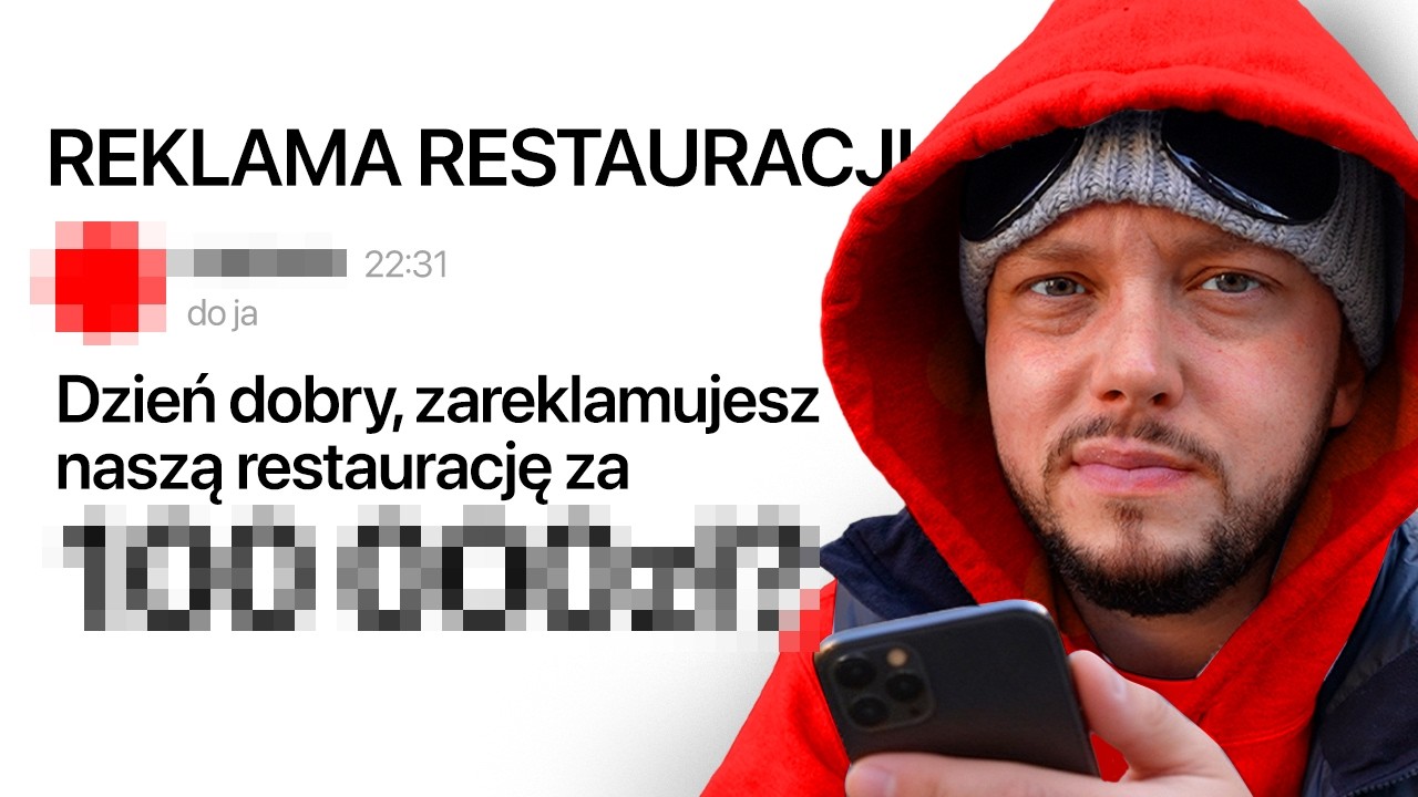 TEST RESTAURACJI KTÓRE CHCIAŁY ZAPŁACIĆ MI ZA REKLAMĘ