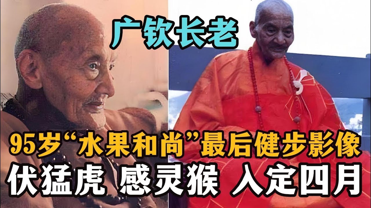 【震撼首发】百年难遇！广钦老和尚圆寂现场实录：念佛声中含笑西归的生命启示