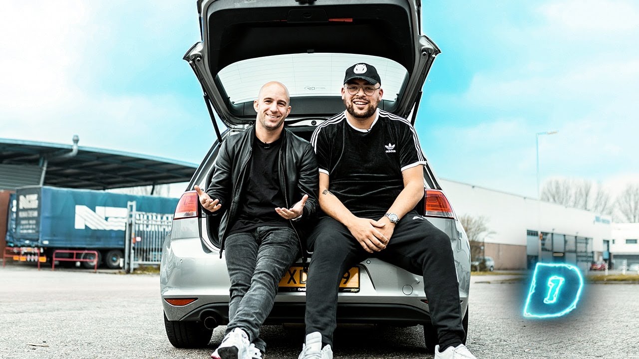 Waarom heeft QUCEE een dikke DEUK in zijn GOLF? | De Auto Van | DAY1
