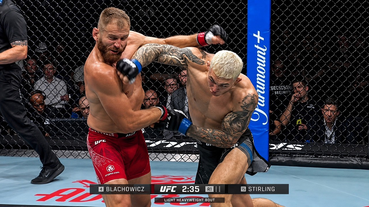 Jan Blachowicz vs Navajo Stirling FULL FIGHT HIGHLIGHTS | UFC Belgrade