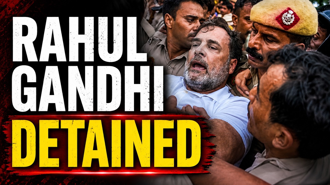 Congress Protest LIVE | Rahul Gandhi, Priyanka Gandhi Detained Outside PM's House
