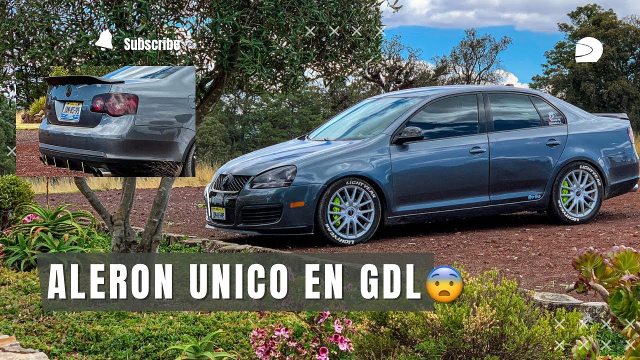 Aleron tipo RS para BORA MK5 // JUAN PR
