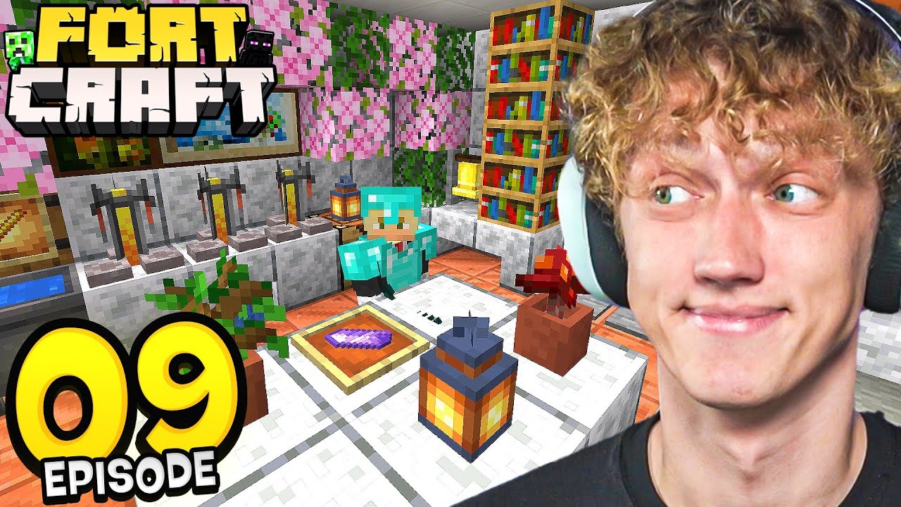 FortCraft #9 - MAJOR BASE UPGRADES! (surprise)