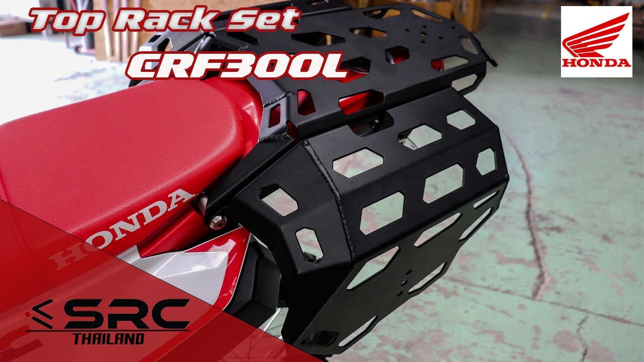 Top Rack Set + Fuel Tank Install For Honda CRF 300 L