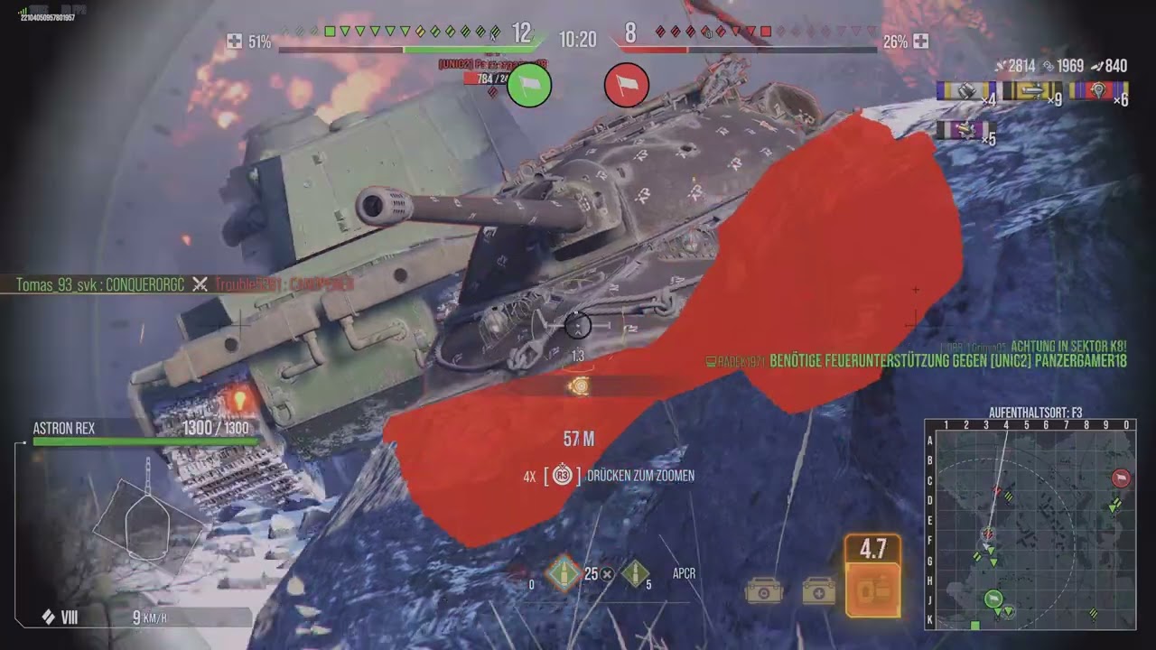 WoT Astronx Rex 4,7K+4K Lowtier
