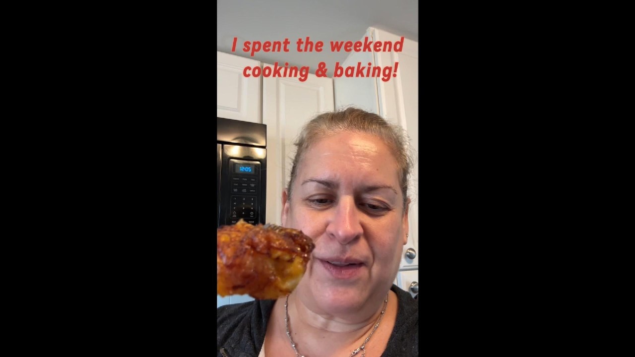 I spent the weekend cooking & baking!