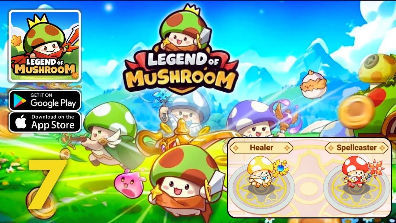 HEALER OR SPELLCASTER? | Legend of Mushroom Gameplay #7