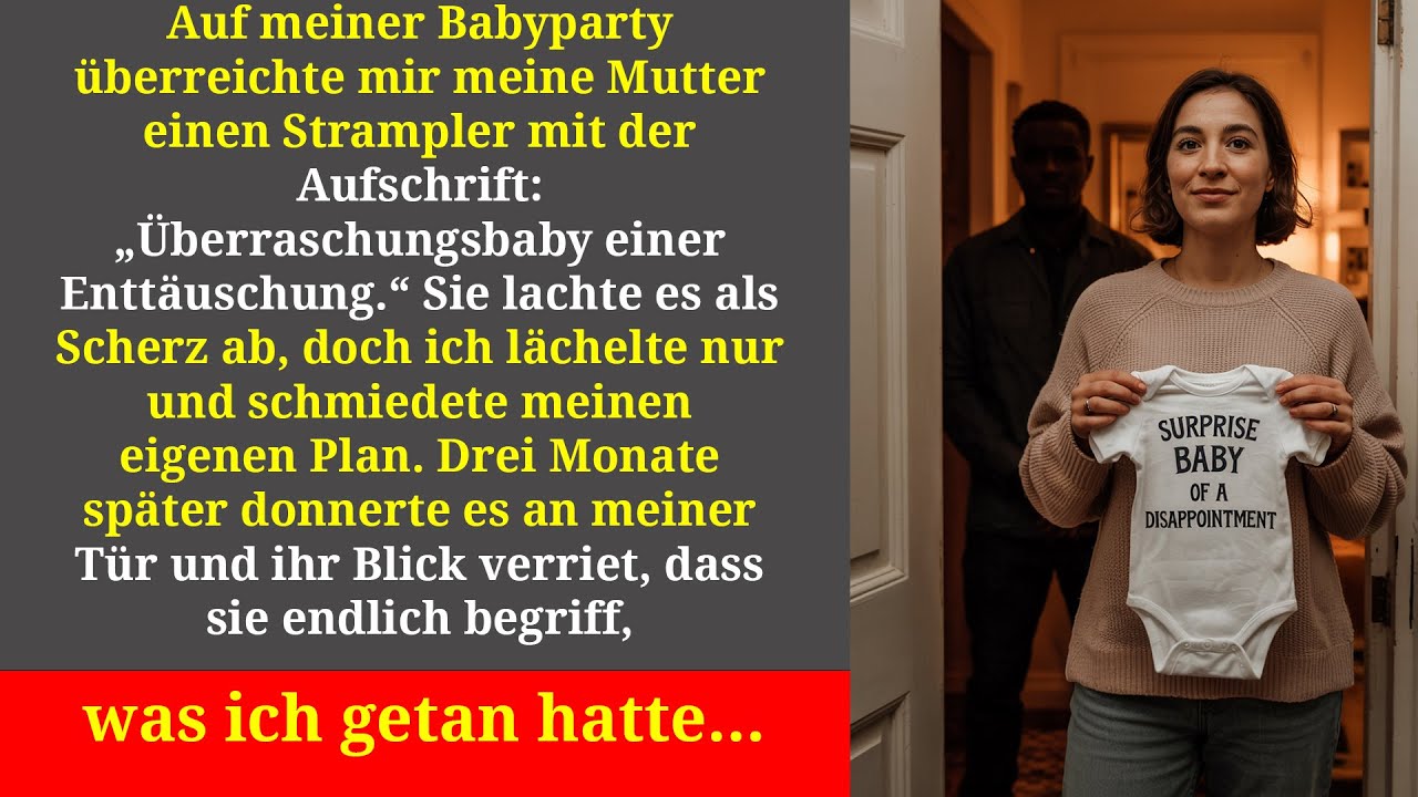 Ein Strampler voller Spott doch Monate später erkannte sie die Wahrheit entsetzt…