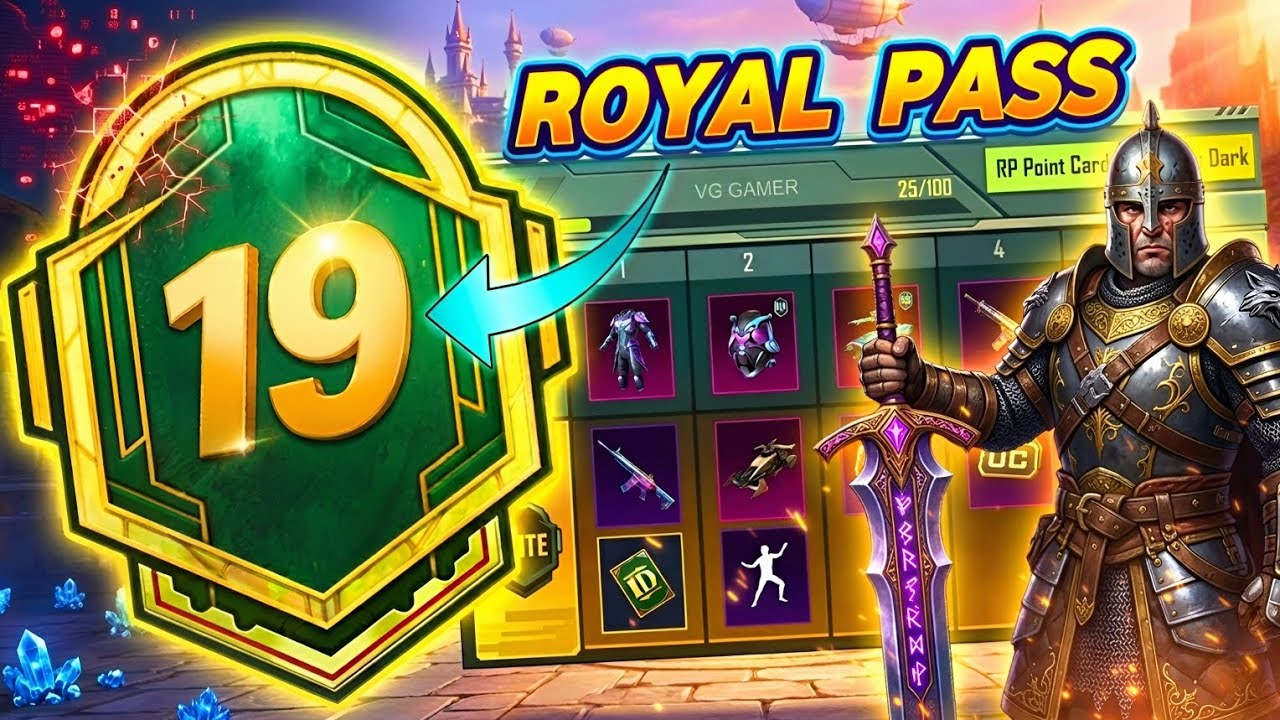 A19 𝗥𝗼𝘆𝗮𝗹 𝗣𝗮𝘀𝘀 😍 1 To 100 Rp 🔥 Bgmi Next Royal Pass ( Next Royal Pass Bgmi )