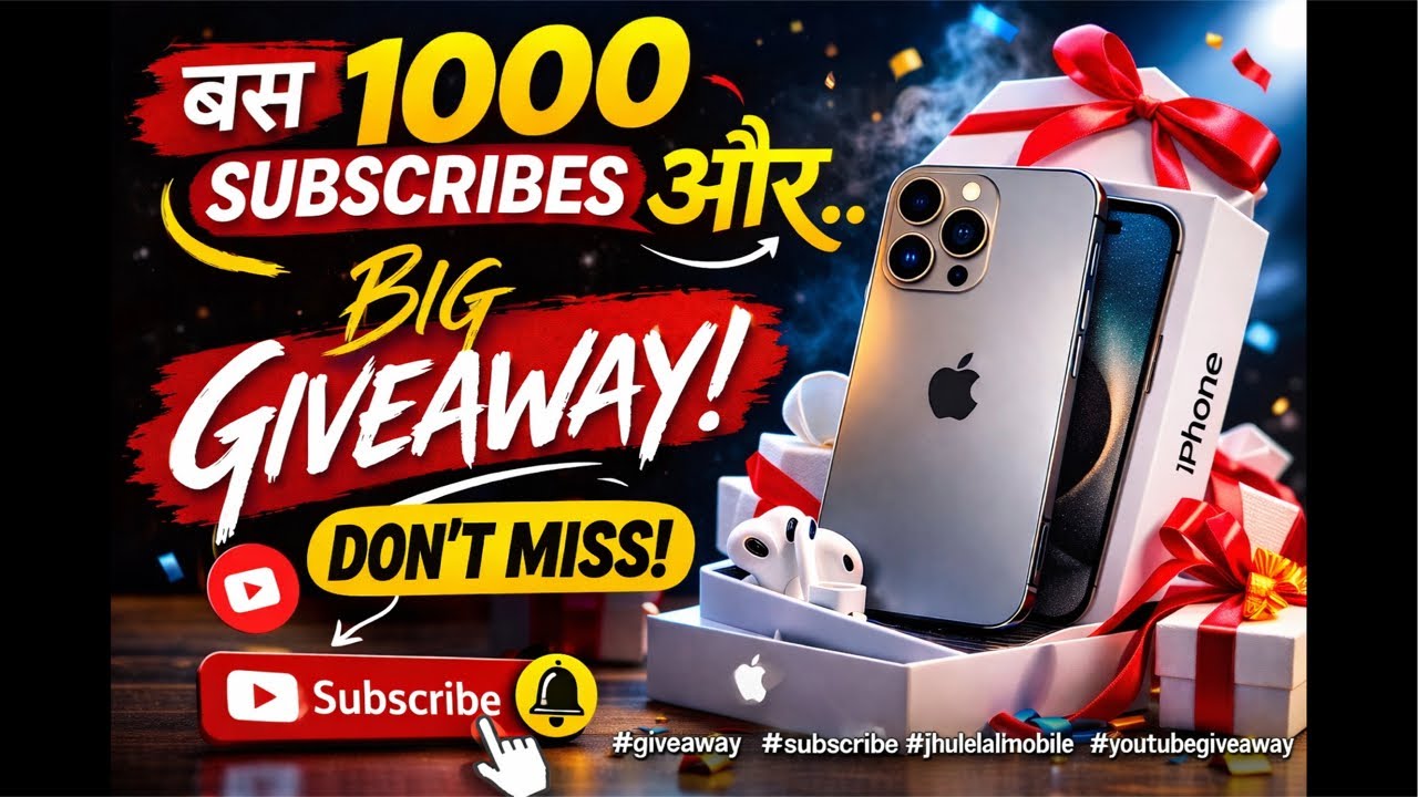🎁 BIG GIVEAWAY COMING! DON’T MISS 💫 #youtubegiveaway #livestream #livegiveaway #iphone #apple