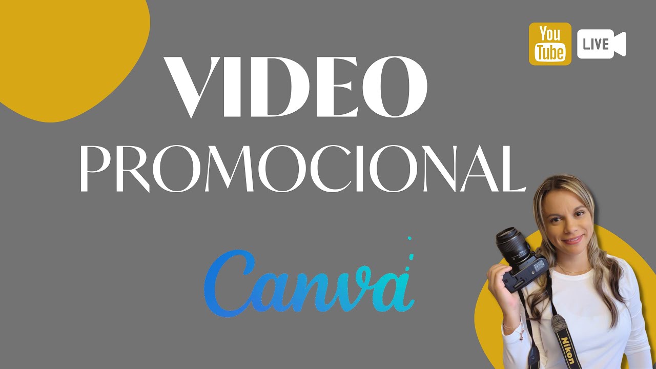 Cómo hacer un Video PROMOCIONAL con Canva/ Tutorial Canva Español 2021