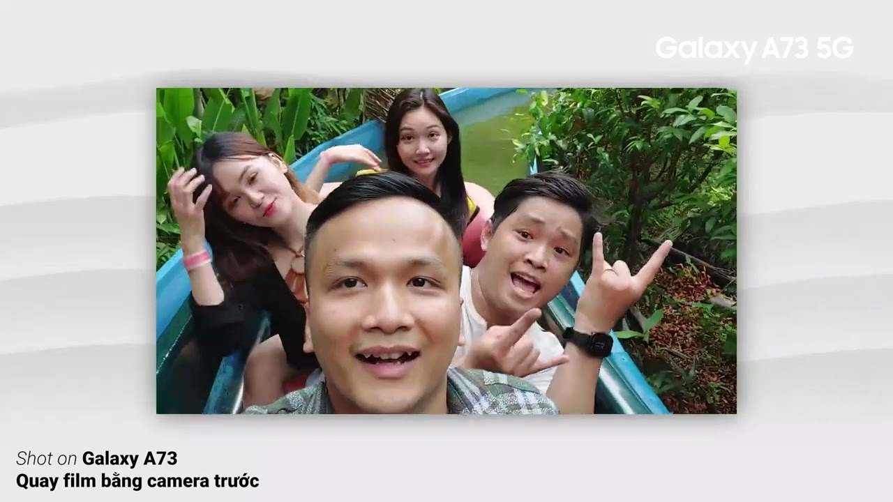 Đầm Sen rực nét dưới ống kính Camera 108MP của Galaxy A73 5G | Samsung