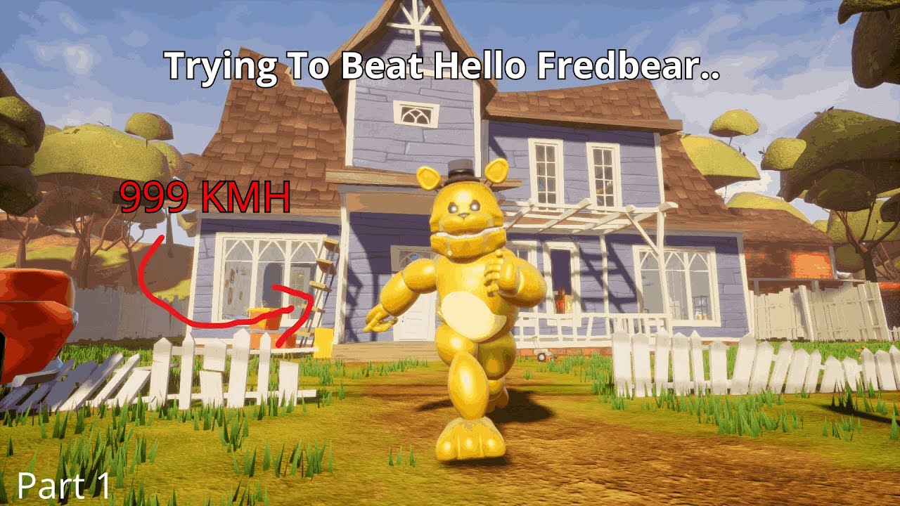 I tried beating Hello Fredbear (Part 1)