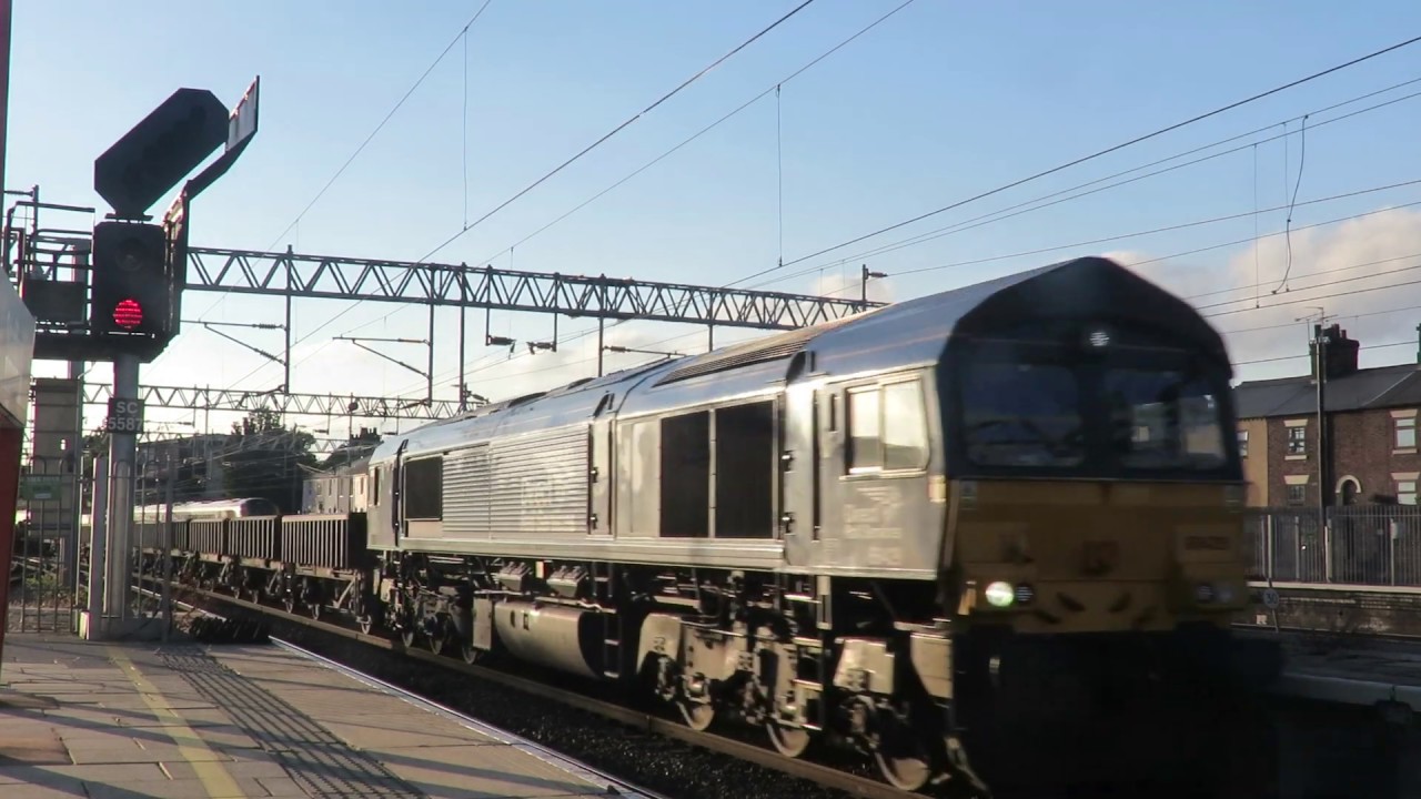 Class 66429 - 632J - Direct Rail Services - At Speed - Stafford - 01.07.2019