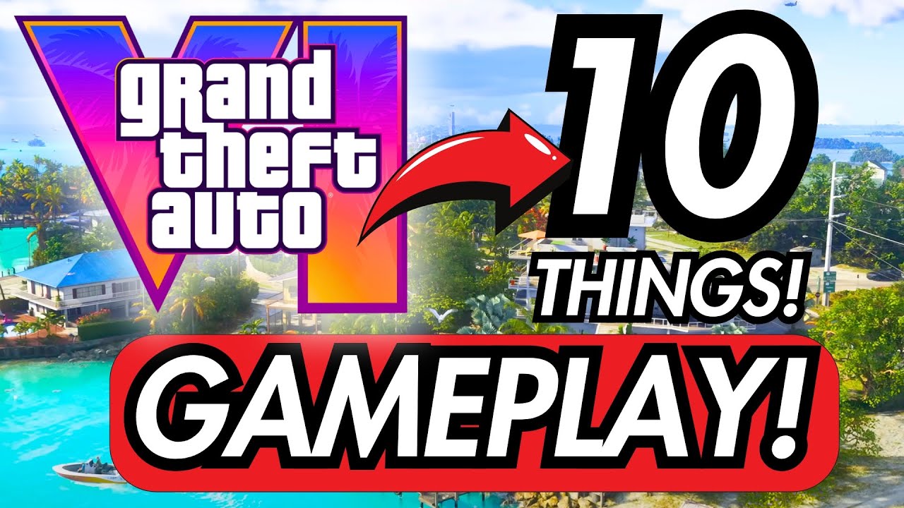 GTA VI GAMEPLAY: 10 THINGS We Hope To See!