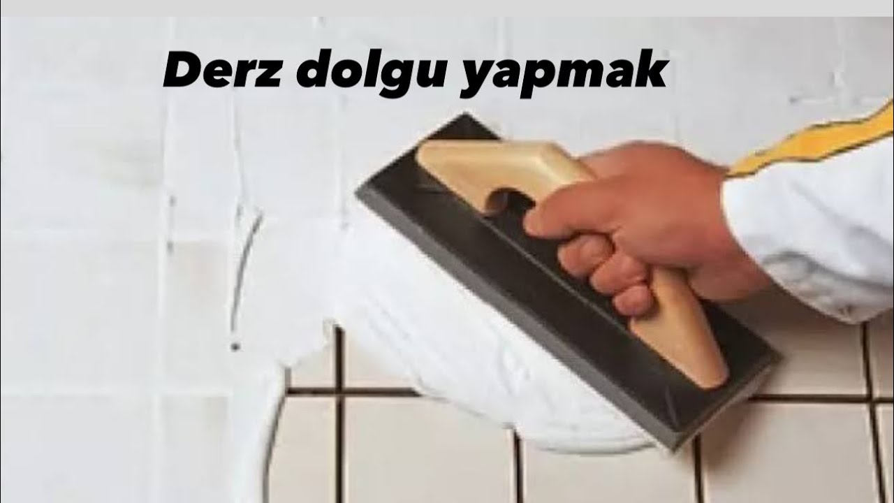 Derz dolgu nasıl yapılır. fayans araları nasıl tamir edilir derz yenileme ￼