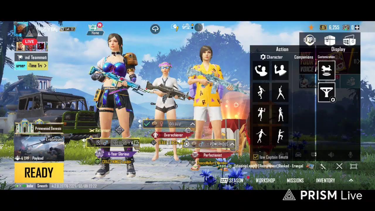 Live streaming of CRAZY KING