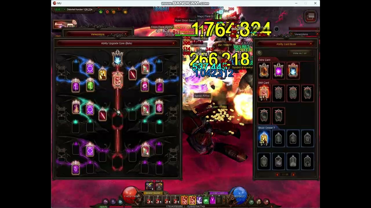 Summoner 160 Millones exp por segundo  + 100k+ wiz dmg  lv1507 sv Nidavellir