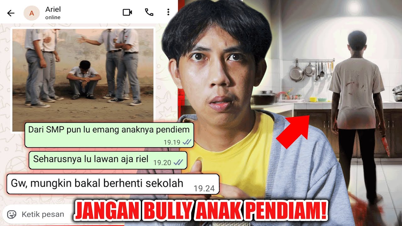 JANGAN PERNAH MEMB*ULLY ANAK PENDIAM DI SEKOLAH 😱 | CHAT HISTORY HORROR SERAM