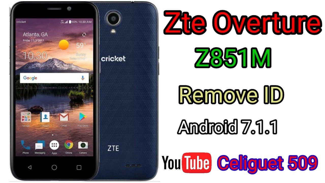 ZTE Z851M FRP Bypass Method - No PC Required (Android 7.1.1)