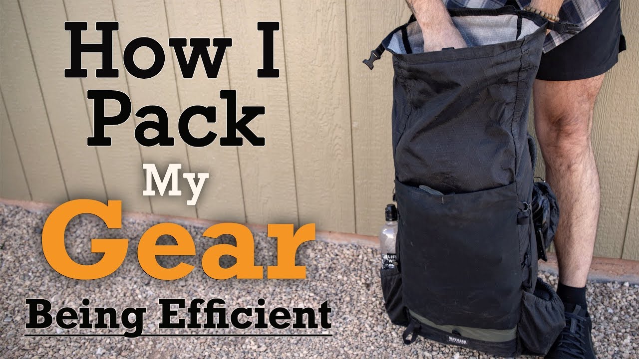 How I Pack My Gear 2 - Being Efficient on Trail