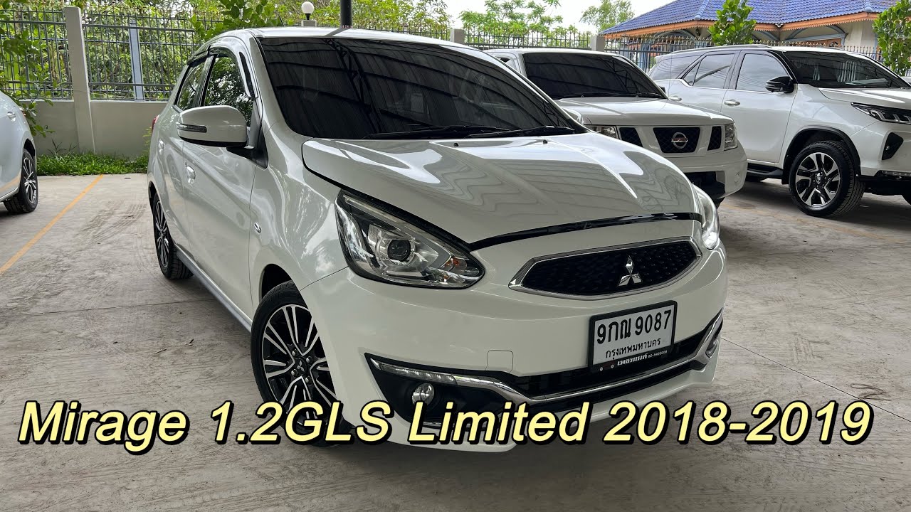 ⭕️ Mitsubishi Mirage 1.2GLS Limited ปี 2018 จด 2019 [9กณ9087] Eco car สายประหยัดน้ำมัน #mirage