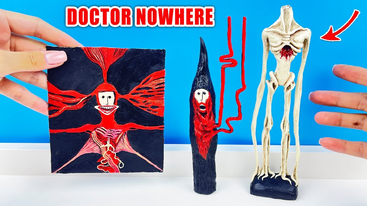 Doctor Nowhere (analog horror)👁 Making BreathMan and Obelisks & Neph - creature with Clay
