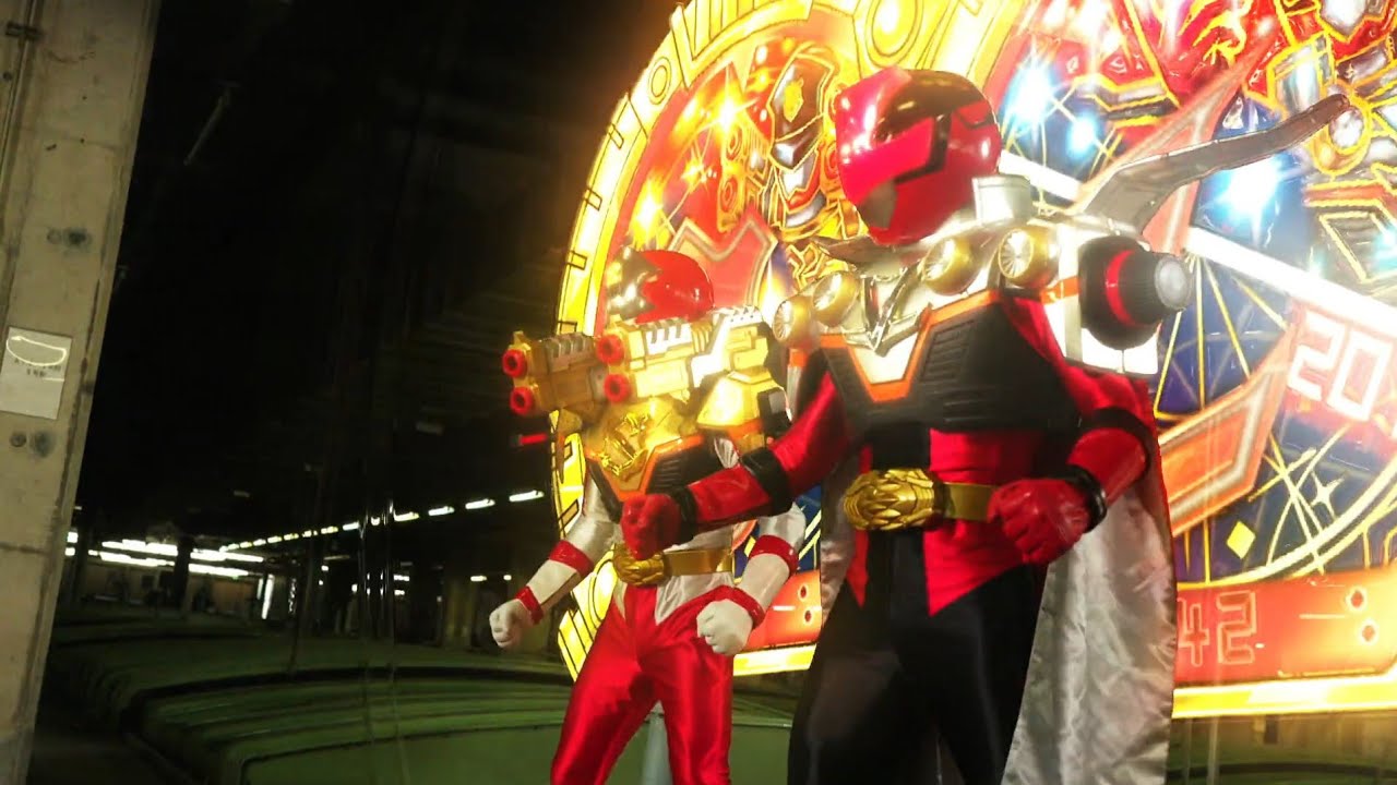 Gozyuger Patren 1gou&Lupin Red(Super Patren 1gou&Super Lupin Red (Universe Warriors)Henshin sound