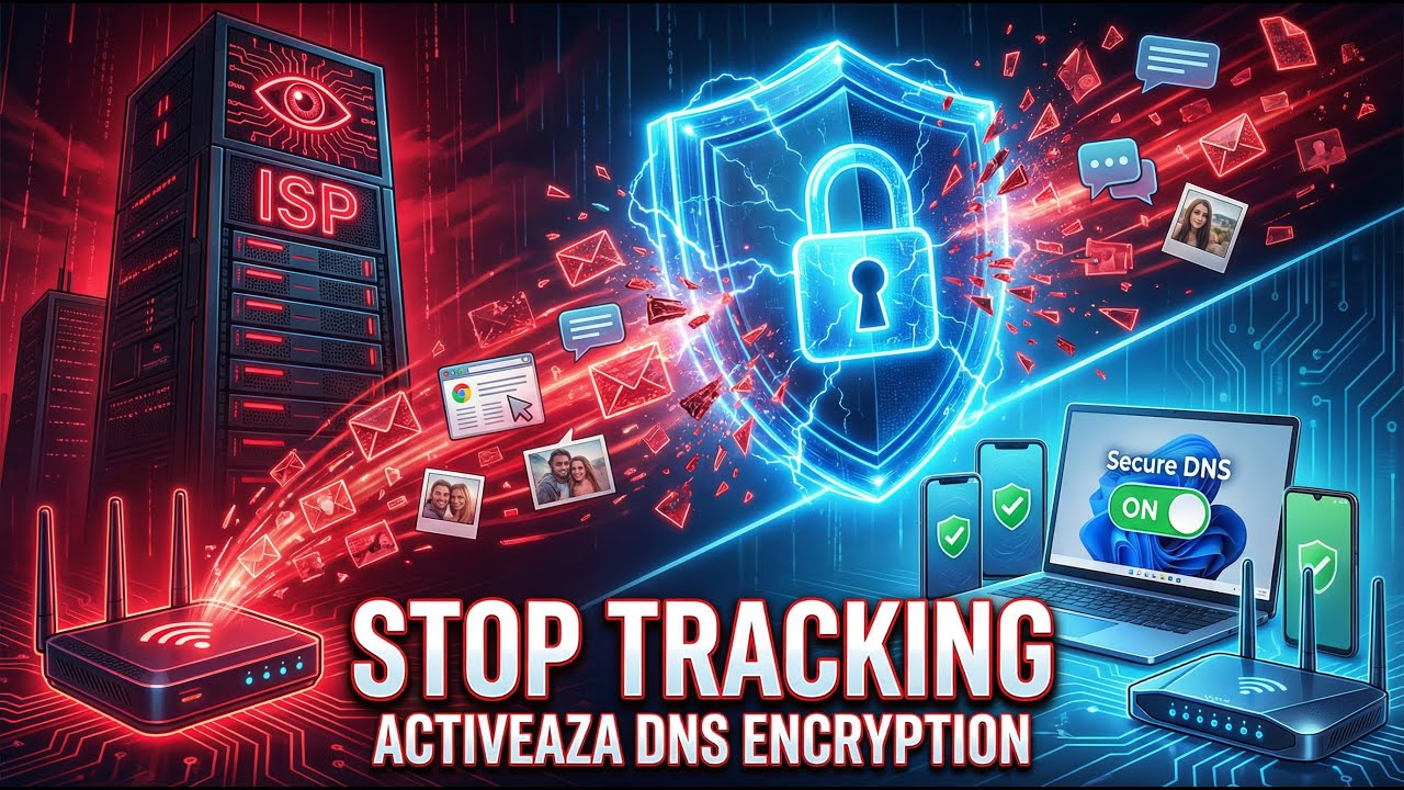 Uite cum activezi DNS encryption peste tot