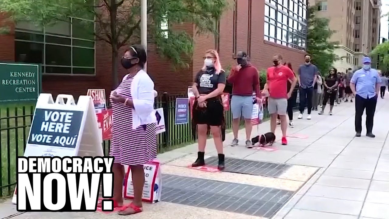 "Mass Voter Disenfranchisement": GOP Ramps Up Assault on Voting Rights Across U.S. Ahead of Election