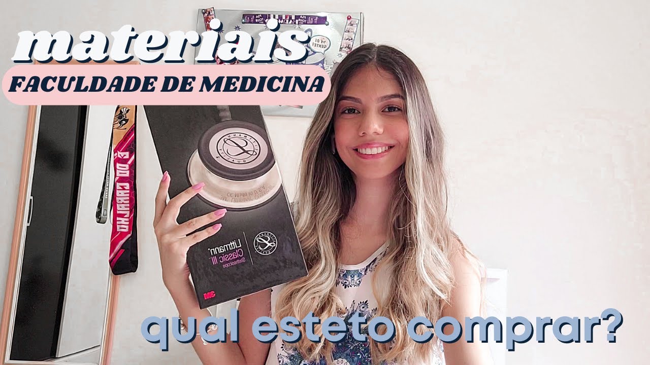 Quais materiais comprar para faculdade de medicina? 🩺👩‍⚕️| jaleco, esteto, livros...| futuramedclara