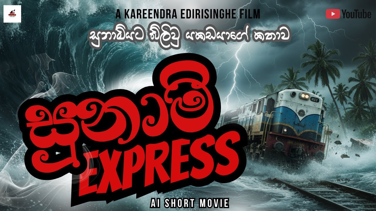 සුනාමියට බිලිවූ යකඩයාගෙ කතාව | Tsunami Train Accident 2004 🎬|සුනාමි Express | #tsunami #christmas