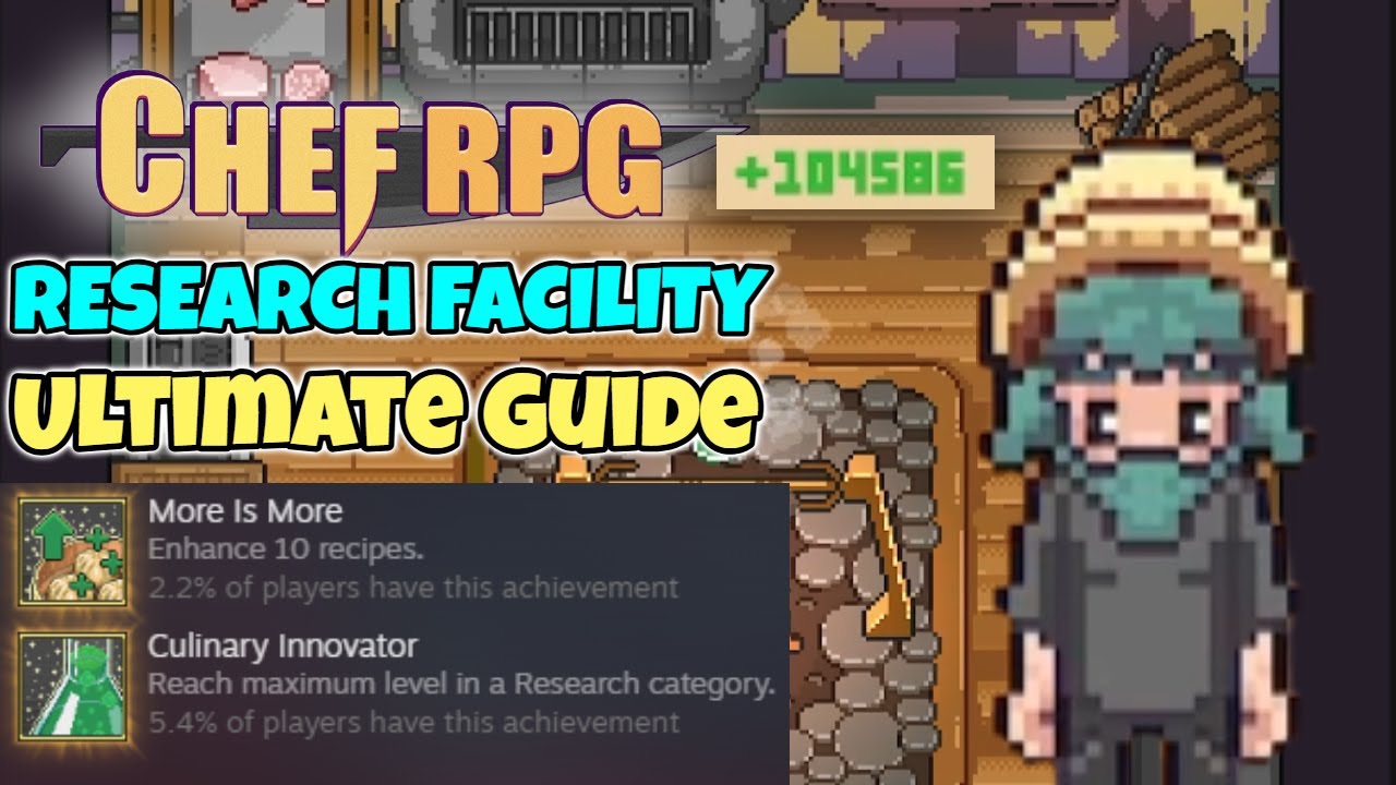 100k in 5hrs! Chef RPG Research Facility Guide You Need
