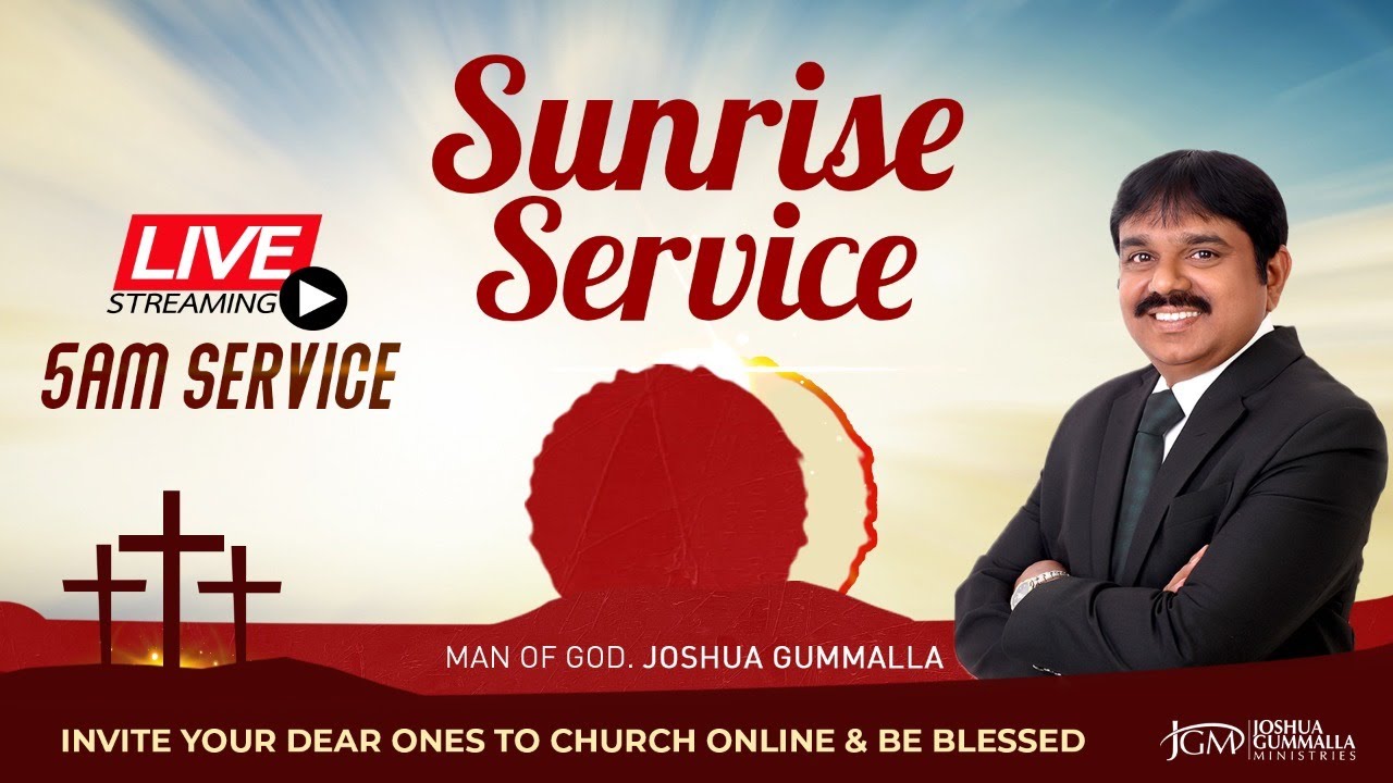 Penuel Gospel Church | Sunrise Service Live | Joshua Gummalla Ministries