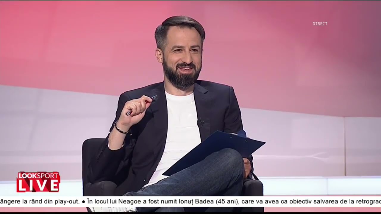 Mircea Rădulescu, la Look Sport LIVE - 10 mai. Amintiri de pe banca naționalei sau a Rapidului