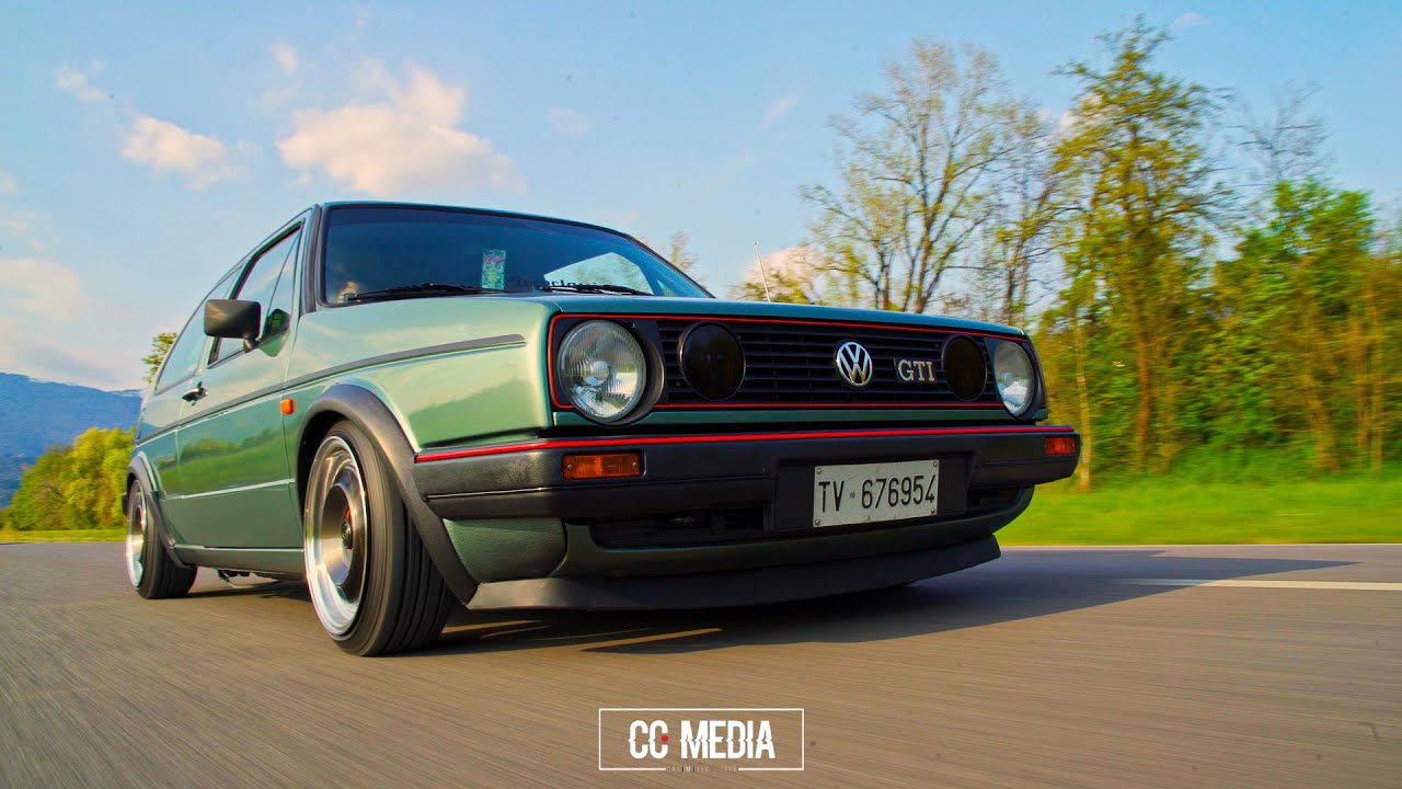 DALSA'S Bagged VW GOLF MK2 GTI 8V | Airlift Performance | ROTA WHEELS | 2021 4K.