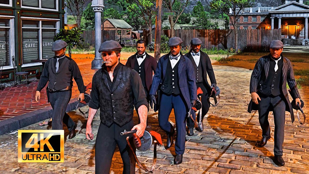 Red Dead Redemption 2: Жестокие убийства мафии на Диком Западе. Том 15 [4K]