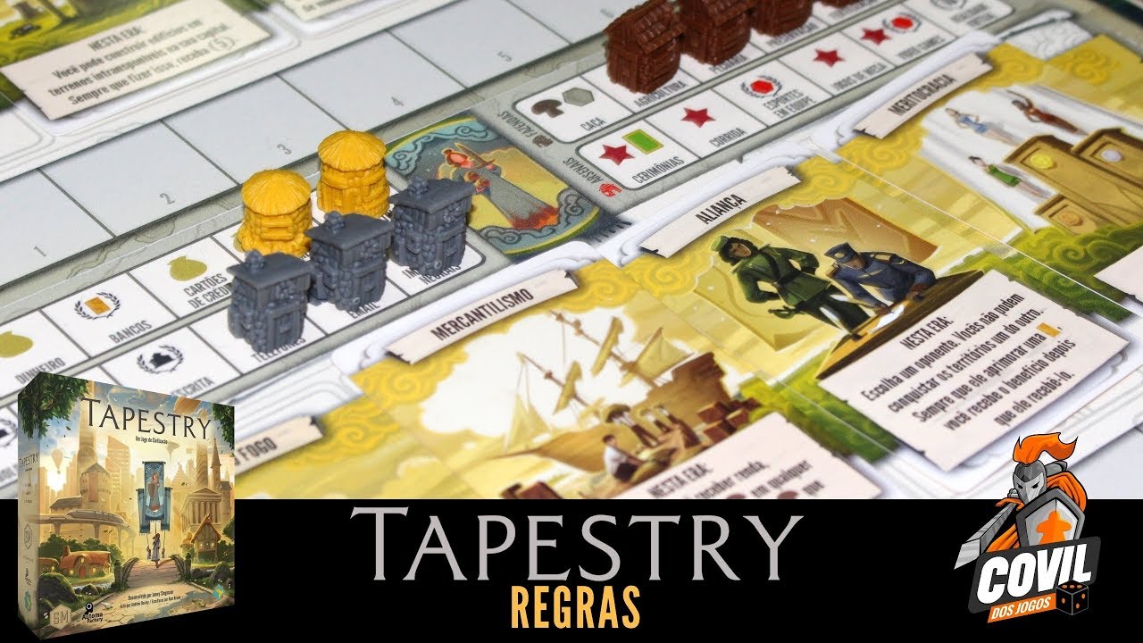 Covil dos Jogos - Regras Tapestry