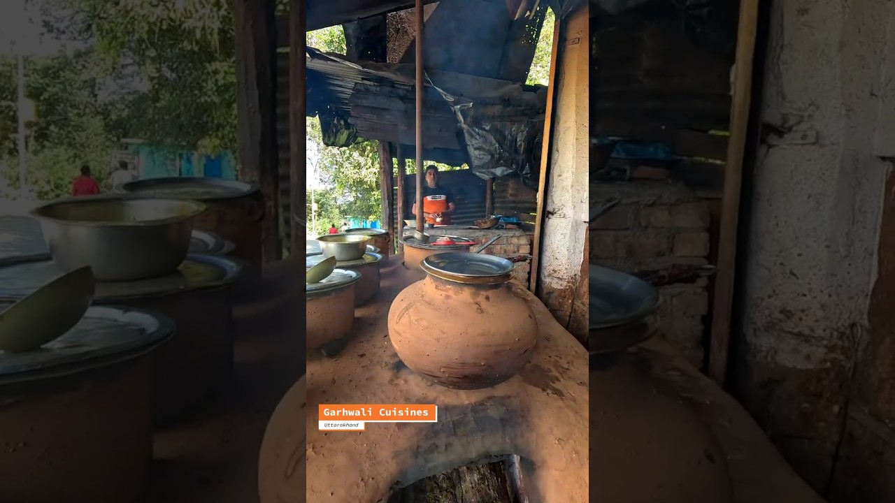 Authentic Garhwali Cuisines: A Taste of Uttarakhand | Traditional Preparation #shorts #food