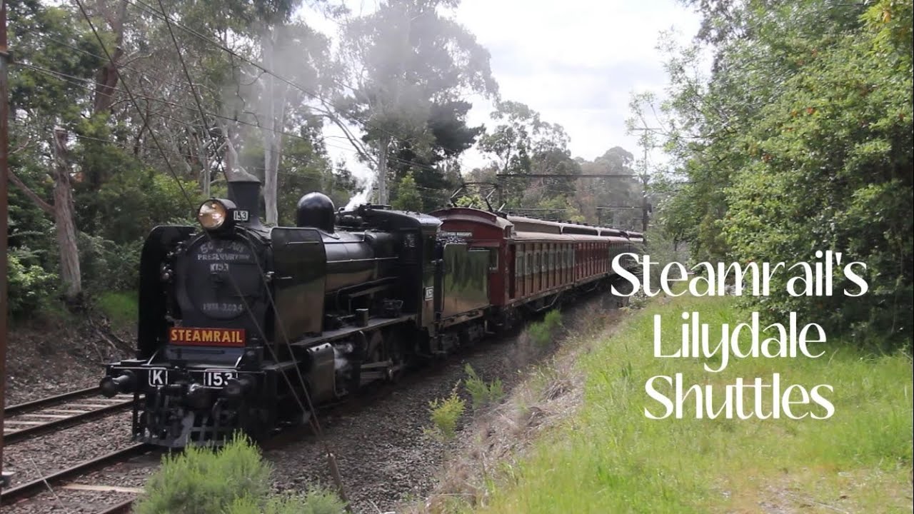 Steamrail Victoria's Lilydale Shuttles - 50th Preservation Anniversary for K153