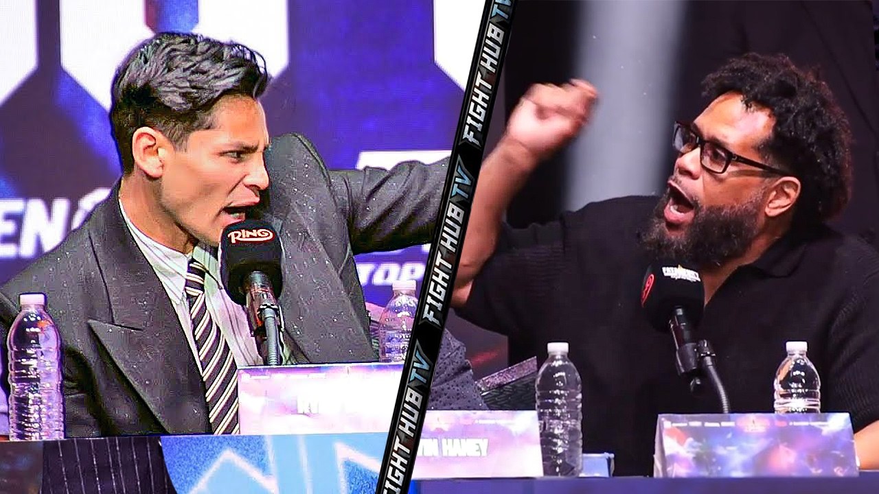 The FULL Ryan Garcia vs Bill & Devin Haney heated exchange at Garcia vs Romero press conference!