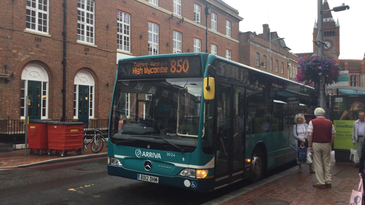 Arriva Beds & Bucks Mercedes-Benz Citaro O530 3024 (BD12 DHM) On Route 850 To High Wycombe
