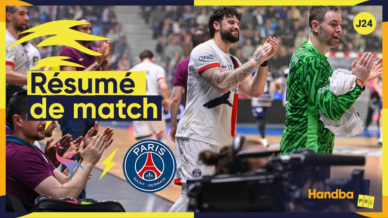 #HANDBALL ⎮ Cesson-Rennes vs Paris ⎮Le résumé du match